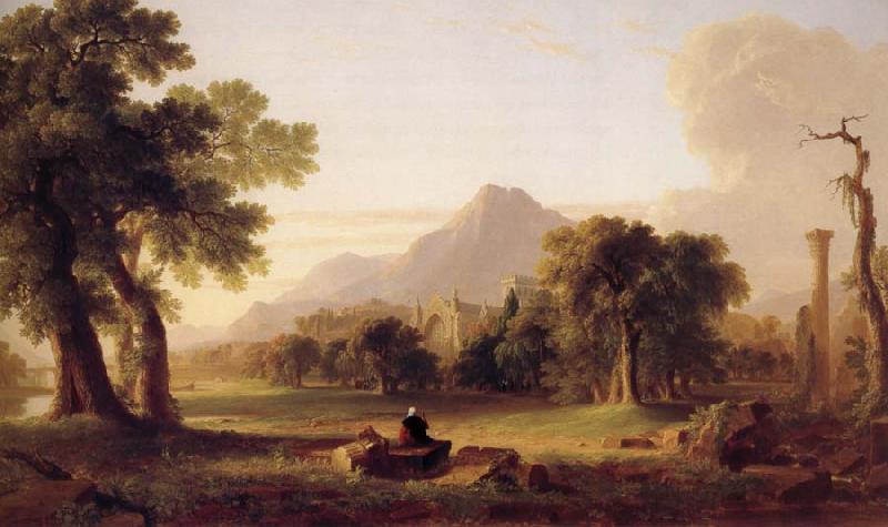 Asher Brown Durand The Evening of Life oil painting picture